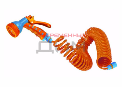 Шланг поливочный ФЛОРИС IM8807-10, спиральный